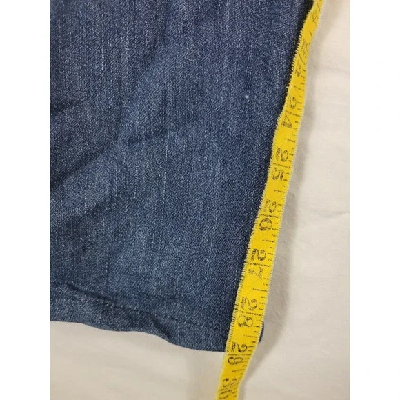 Ermenegildo Zegna Mens Straight Leg Jeans Blue Denim Made in Italy Size 35x29 - Picture 3 of 9